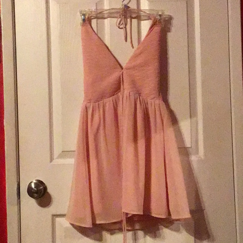 Pink Tobi flowy mini dress